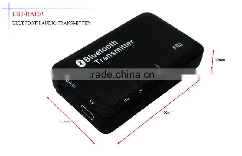 newest 3.5mm mini wireless bluetooth transmitter bluetooth audio dongle adapter