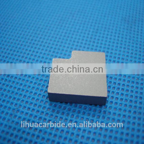 zhuzhou manufacture many different shapes of tungsten carbide brazed blades for woodworking cutting tools
