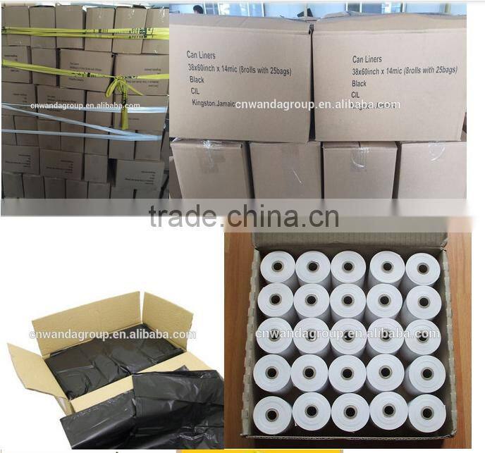 HDPE t-shirt bag for food packing