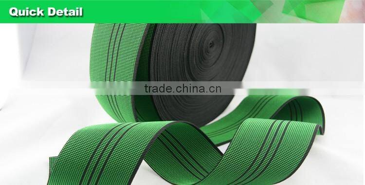 Elastic Webbing Belt Applicable For Furniture Sofa & elastic webbing belt & elastic webbing for sofa