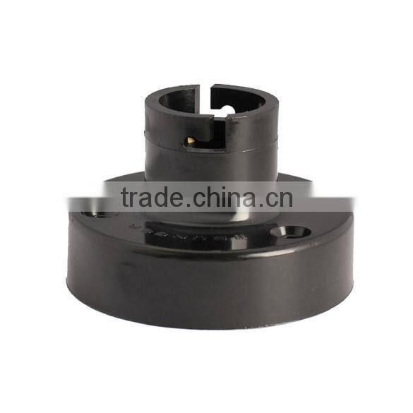Plastic Black B22 Bulb Socket Lamp Base Holder Chandelier Lampholder Converter