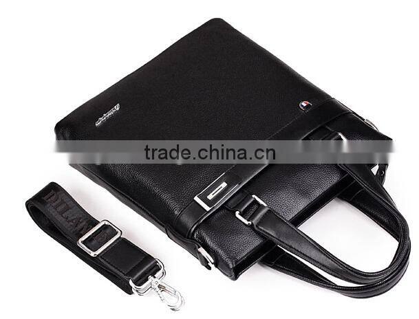 2015 real leather designer handbags for men