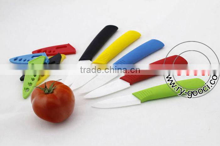 3"inch Ceramic knife with sheath