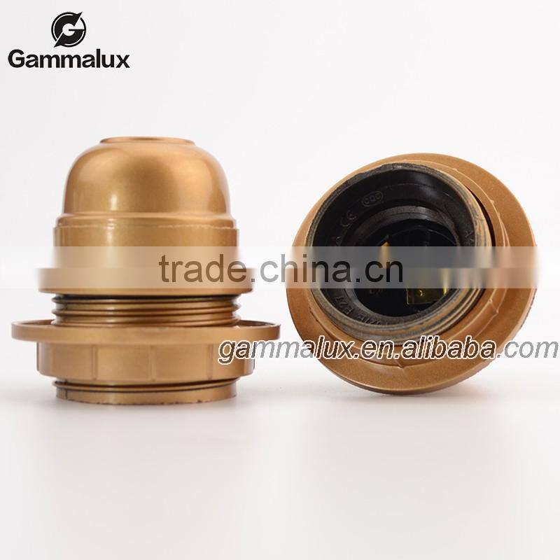 E27 Silver Bakelite Lamp Holder/ E27 Half Threaded Body Bakelite Lamp Holder/Good Quality