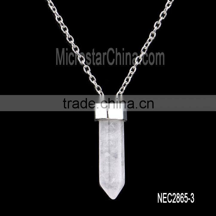 2016 Glass Dried Flower Chain Pendant Wish Bottle Necklace For Women Jewellery Wedding