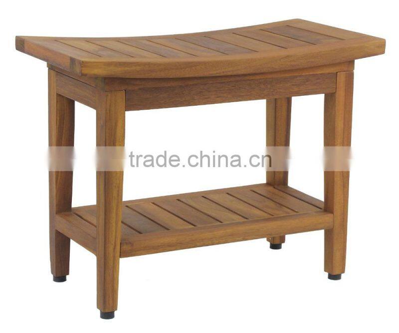 Natural bamboo shoe rack bamboo bench