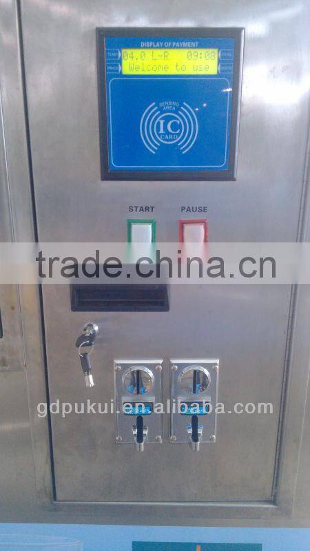 24 Hours Service Fresh Milk Auto Dispenser Machine with Induction IC card and Coin acceptor device