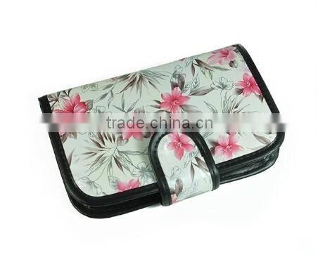 V-PB030 Custom Printing 28 Compartments Notebook PU Leather 7 Day Pill Box