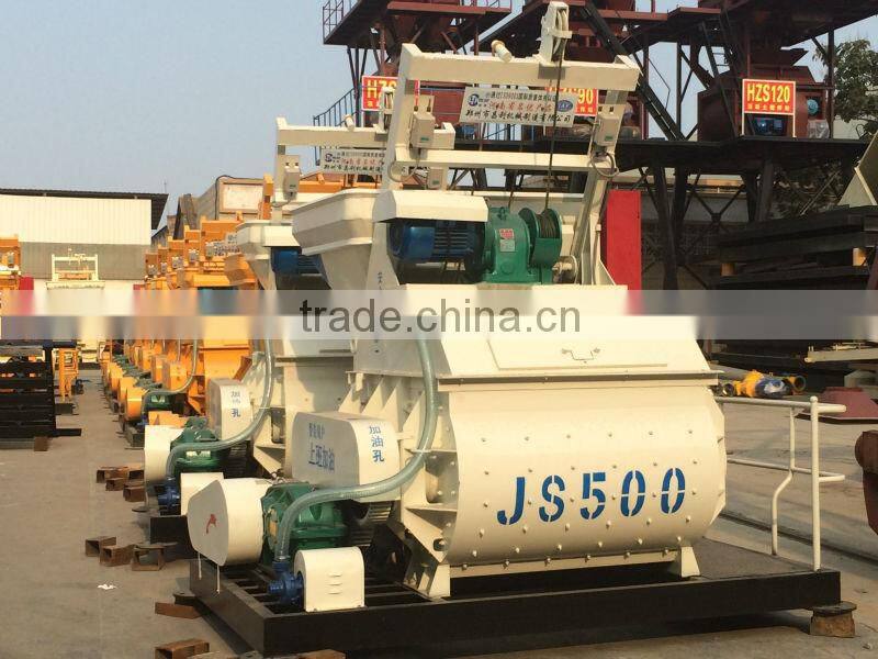 HZS25 cement mini mixed concrete mixing plant for South America