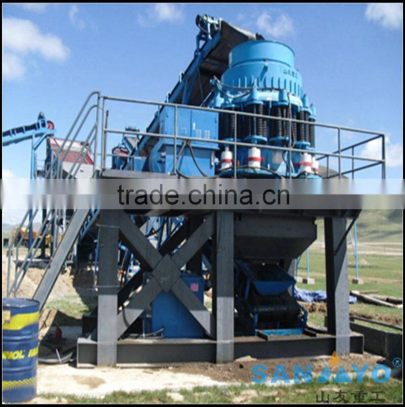 Best Cone crusher in China from Shanghai SANYYO