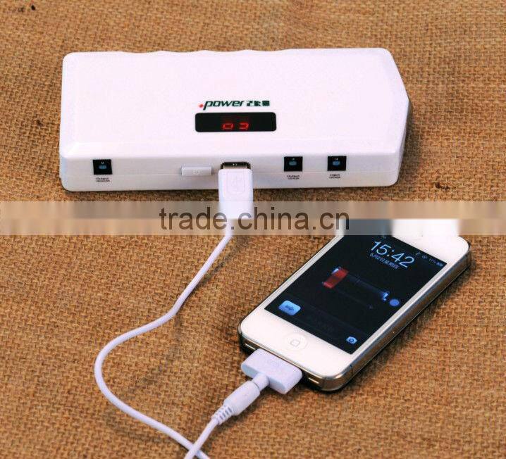 12000AM Vehicle Portable car jump starter for 12V car, laptop , phone Multi-functional Emergency Auto Jump Starter
