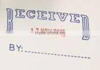 Small MOQ Epress Oval 35*55mm Customize Self Ink Stamp Rubber Stamp Mounts