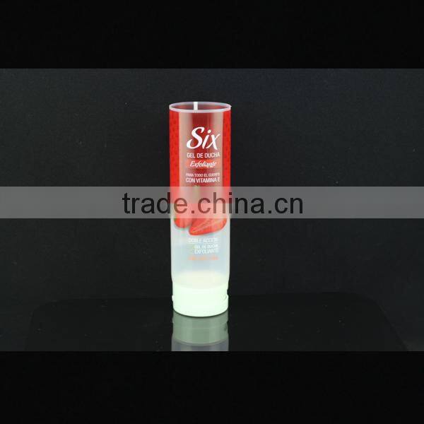 tansparent cosmetic plastic container