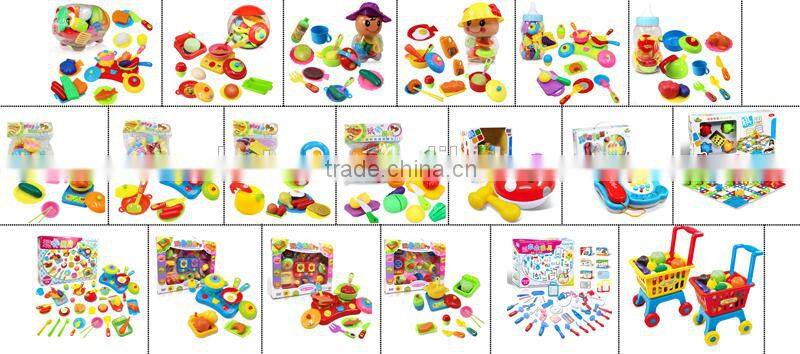 very popular!! Wholesale cheap big plastic kitchen set toy