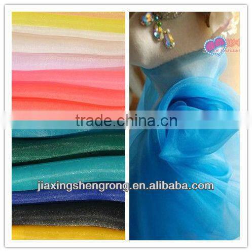 2040 organza for wedding /evening dress