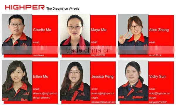 China factory 250W foldable 2 wheel electric scooters for adult with CE approval