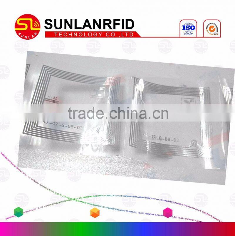 RFID Label Original 9640 Wet Dry UHF Passive RFID Inlay Adhesive Type