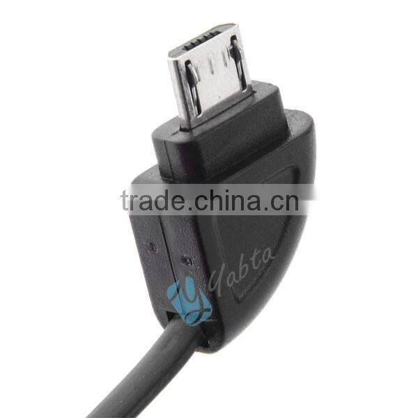 For Samsung/HTC Android 5 Pin Micro USB Keychain Cable For Phone Gadget