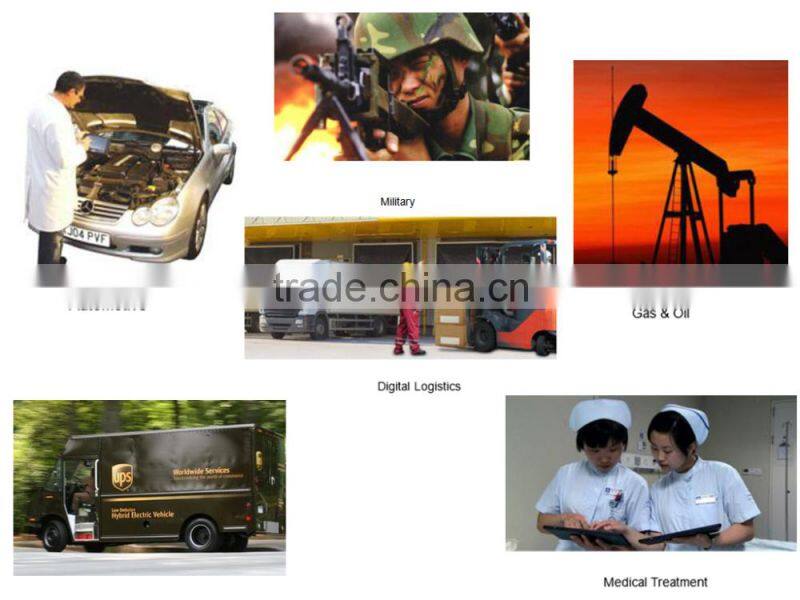 7 inch Android touch screen industrial tablet with UHF RFID reader and Phone calling