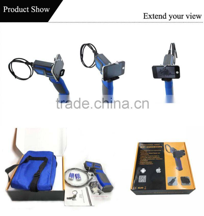 IP67 2 mega pixel cmos camera waterproof wifi camera endoscope