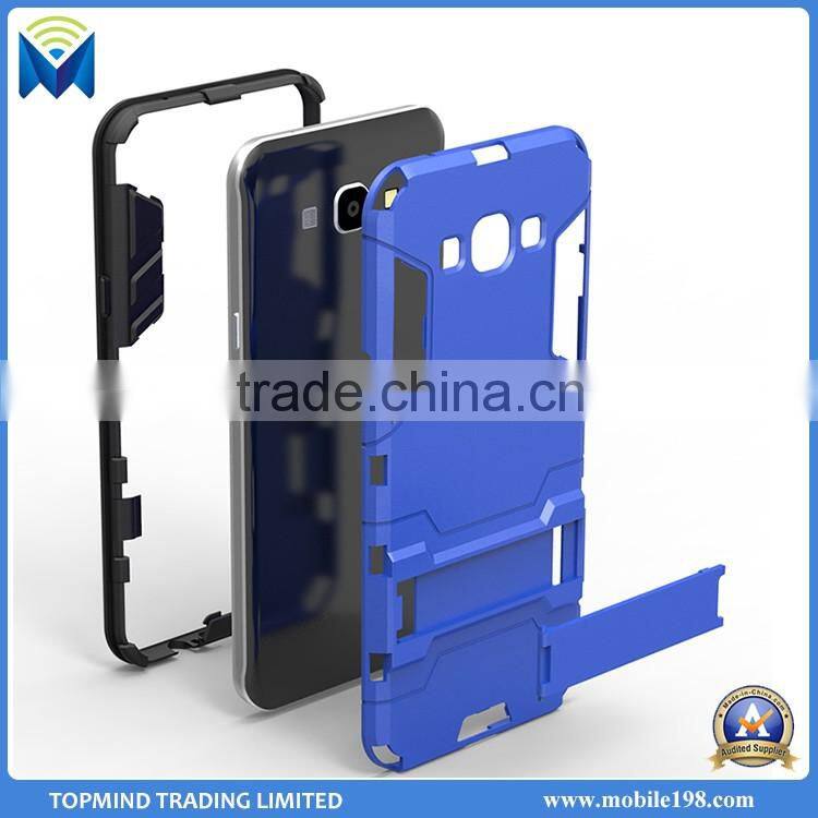 Shockproof Phone Armor Case 2 in 1 Hybrid TPU PC Case for Samsung Galaxy A8