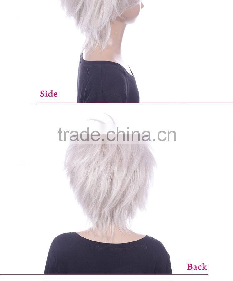 High quality Good price cosplay white wig