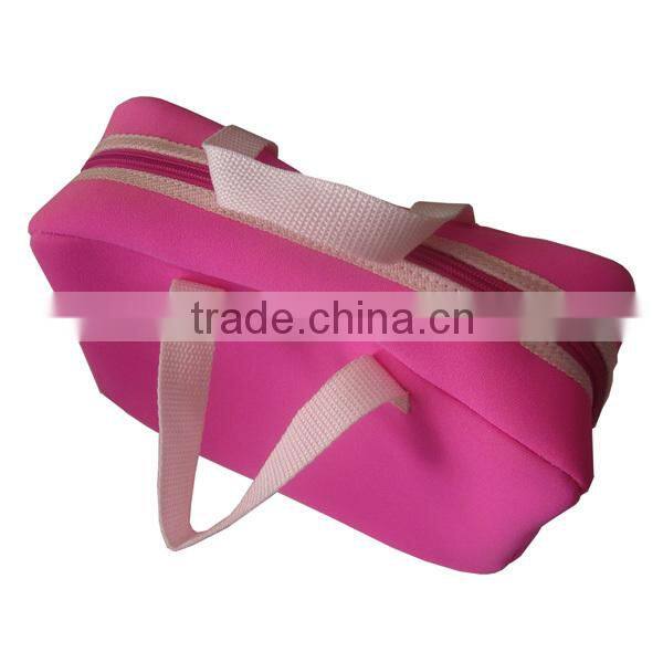 Waterproof neoprene tote cooler bag