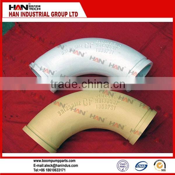 DN125*3m Reinforced Concrete Pump Pipe ST52 steel pipe Putzmeister SCHWING spare parts