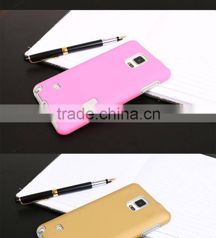 LZB New arrival Dual layer pro case for samsung galaxy note 4,for samsung galaxy note 4 case
