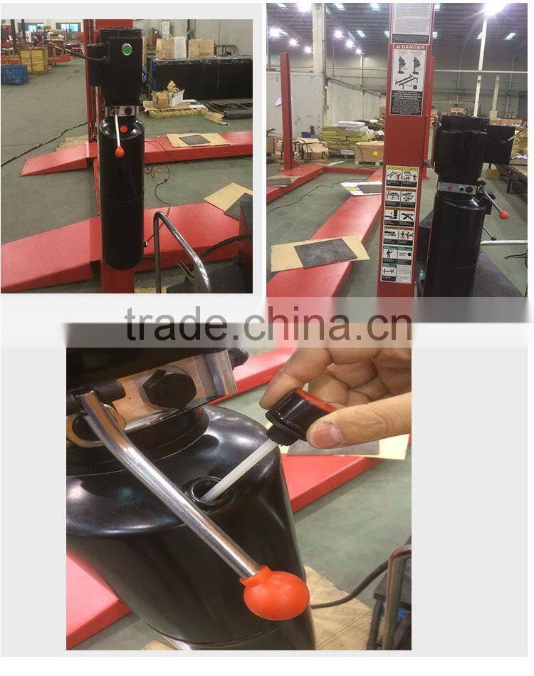 Torin Bigred high strength reliable hydraulic drive four car lift