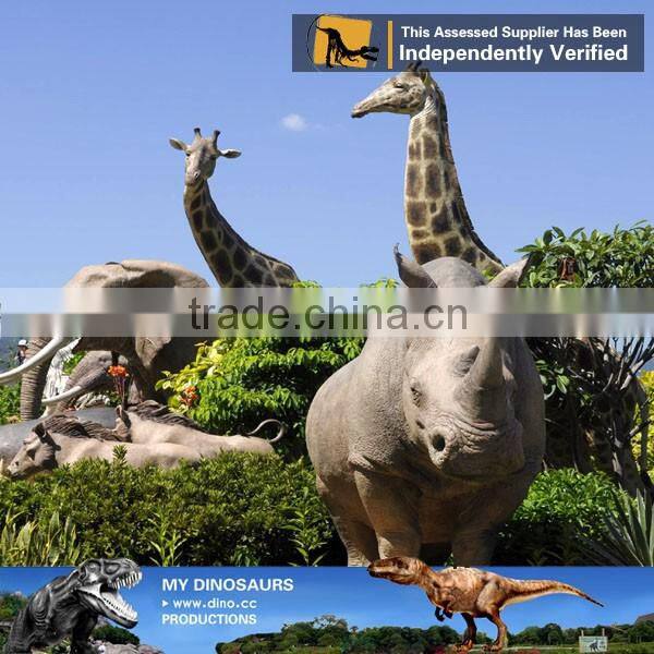 My Dino-C068 Zoo Decoration fiberglass wild animal model