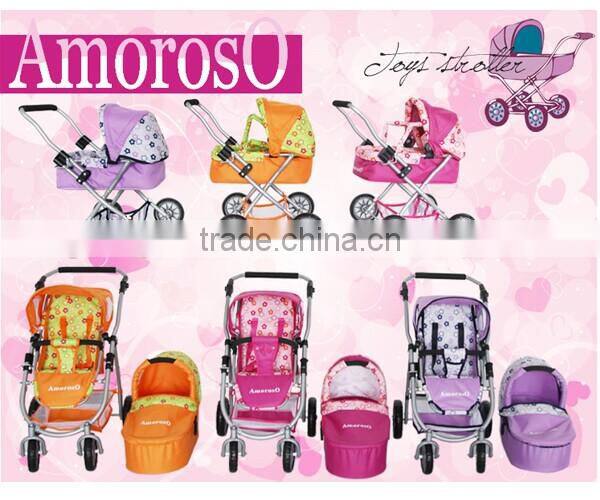 EN71 french style china factory cheap baby doll storller