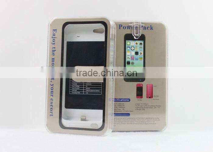 for iphone 5 Battery charger 2200 Mah Aluminum Metal External Backup