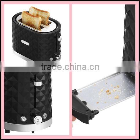 Cotek diamond rang hamburger bun toaster 1000watts with 36mm extra wide slots stainless steel strip Auto shut-off