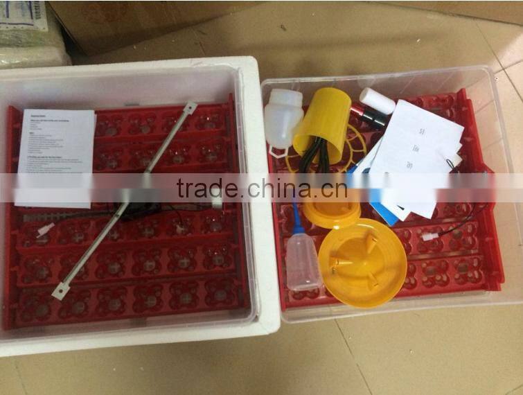 Fully automatic cheap ZH-72 chicken incubator/mini egg incubator china