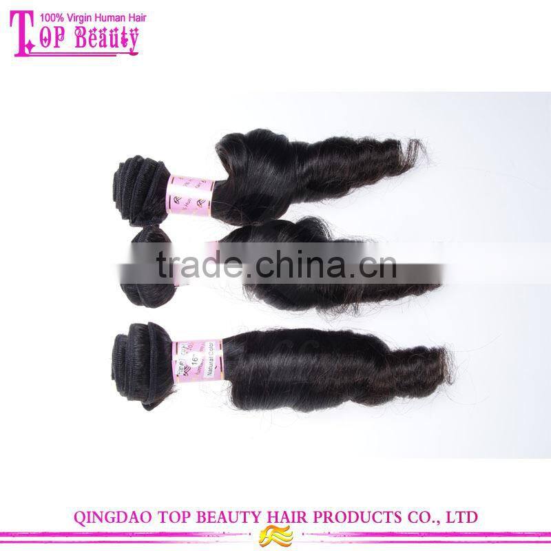 Wholesale unprocessed romance curly human hair extension malaysia virgin hair