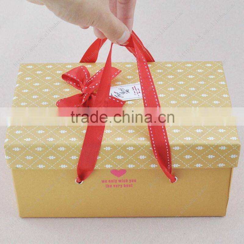 Customized paper lunch box,health paper cake box for takeaway paper box