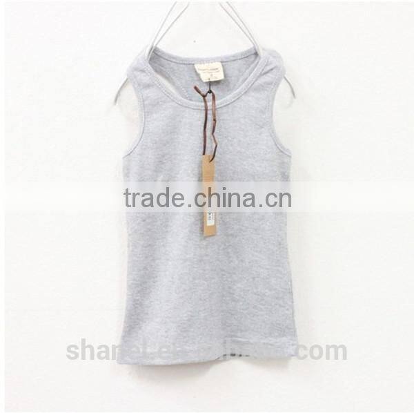 Wholesale 2015 Custom plain Tee Children Clothing for Summer