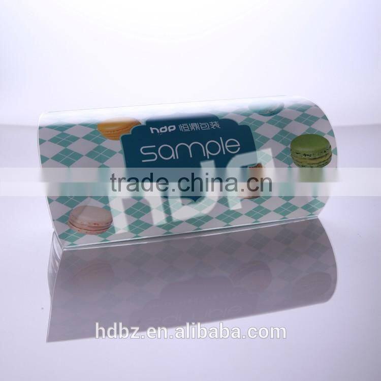 pattern printed clear cheap candy packaging box