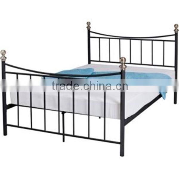 bedroom furniture-wrought iron king size bed