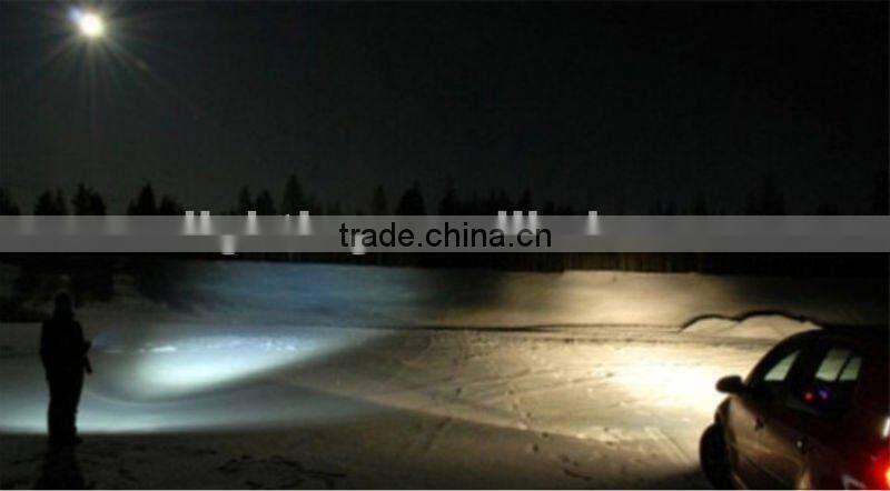 50W HID Xenon Torch Flashlight 4500 Lumens Spotlight/HID flashlight/50w hid/50W Flashlight