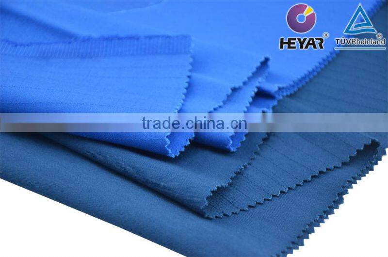 Solid Dyeing Workwear Uniform Anti-Static Sateen Fabric