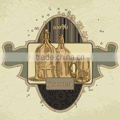 2016 label for beer bottle