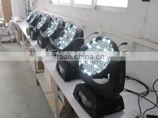 most popular 108x3w rgbw led moving head light