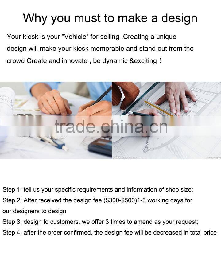 industrial popcorn machine with plywood mall popcorn kiosk coffee kiosk design for sale