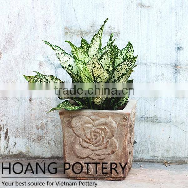 High Quality Terracotta Flower Planter / Jar - Vietnamese Pottery