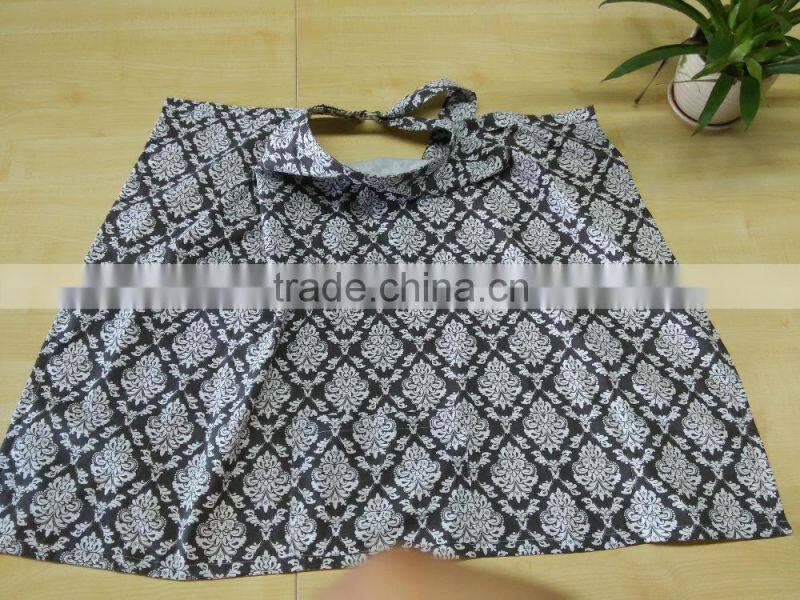 USA hotsale cotton plain light grey printing soft handfeel top quality Nursing udder Cover