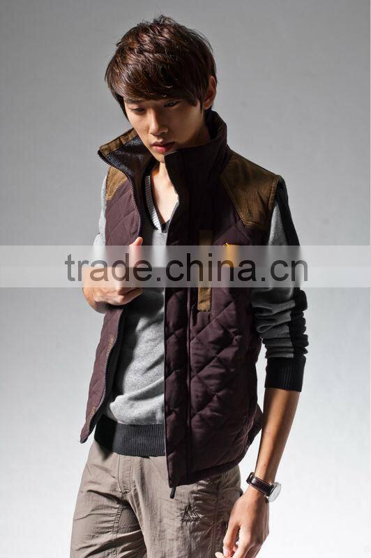 Latest designer waistcoats name brand waistcoats men winter warm vest