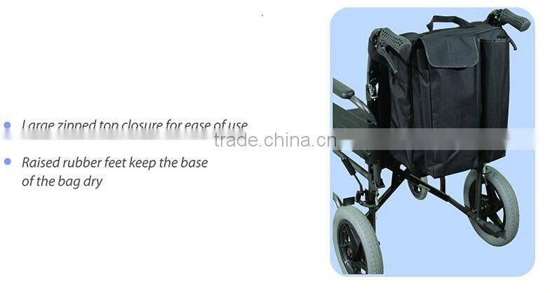 Wheelchair Accessories Slot Water Proof Big Storage Multiple Pockets Backpack Crutch Bag