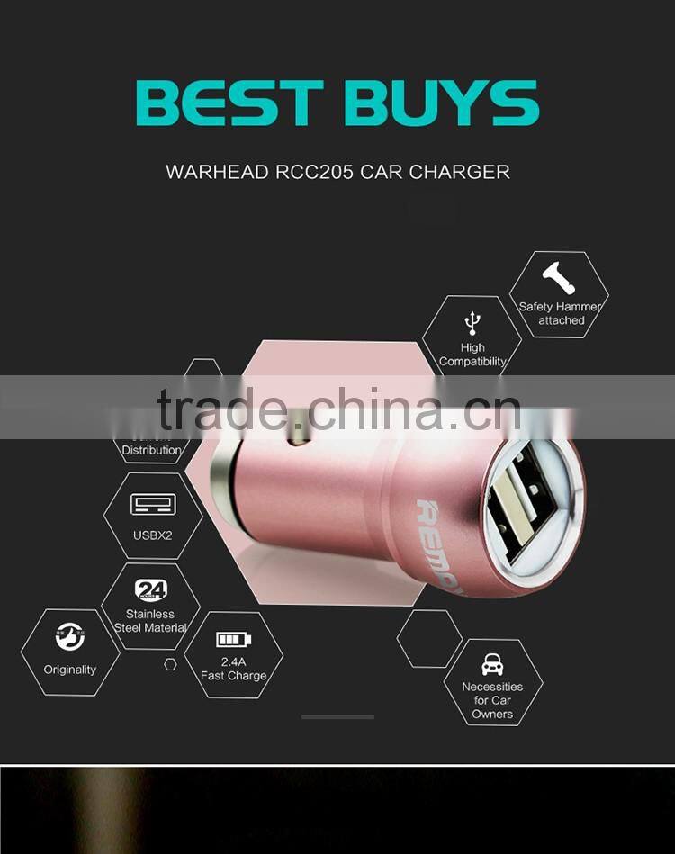 REMAX Dual port car phone charger usb